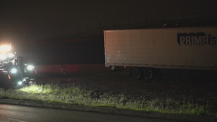 Thousands of pounds of cucumbers spill onto I-10 East at Loop 1604, shutting down highway