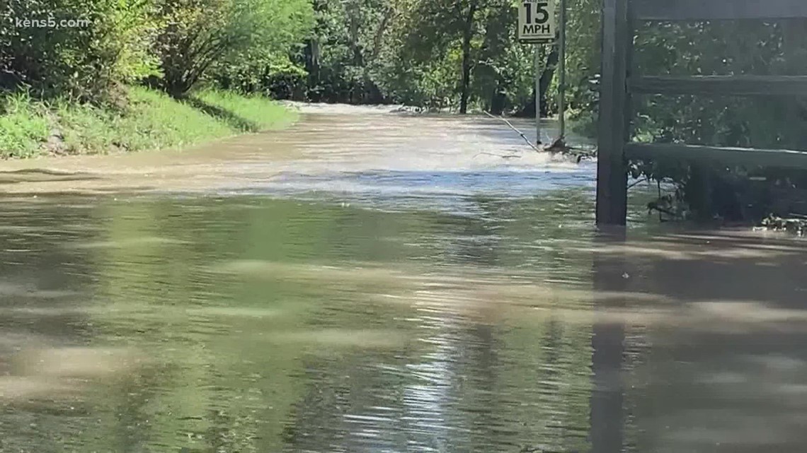 City surveying damage caused by flood at Salado Creek | kens5.com