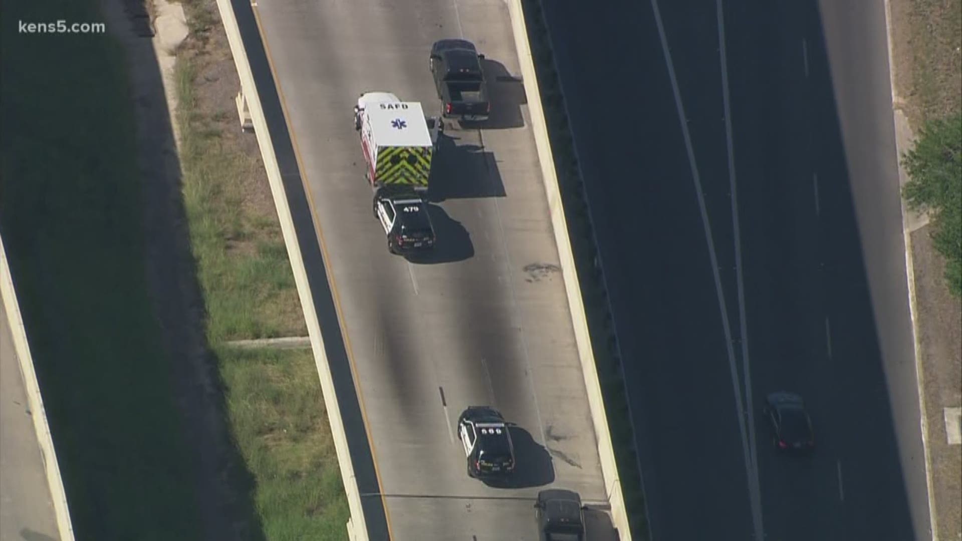 A suspect stole a SAFD medic unit, leading police on a chase. The suspect is now in custody.