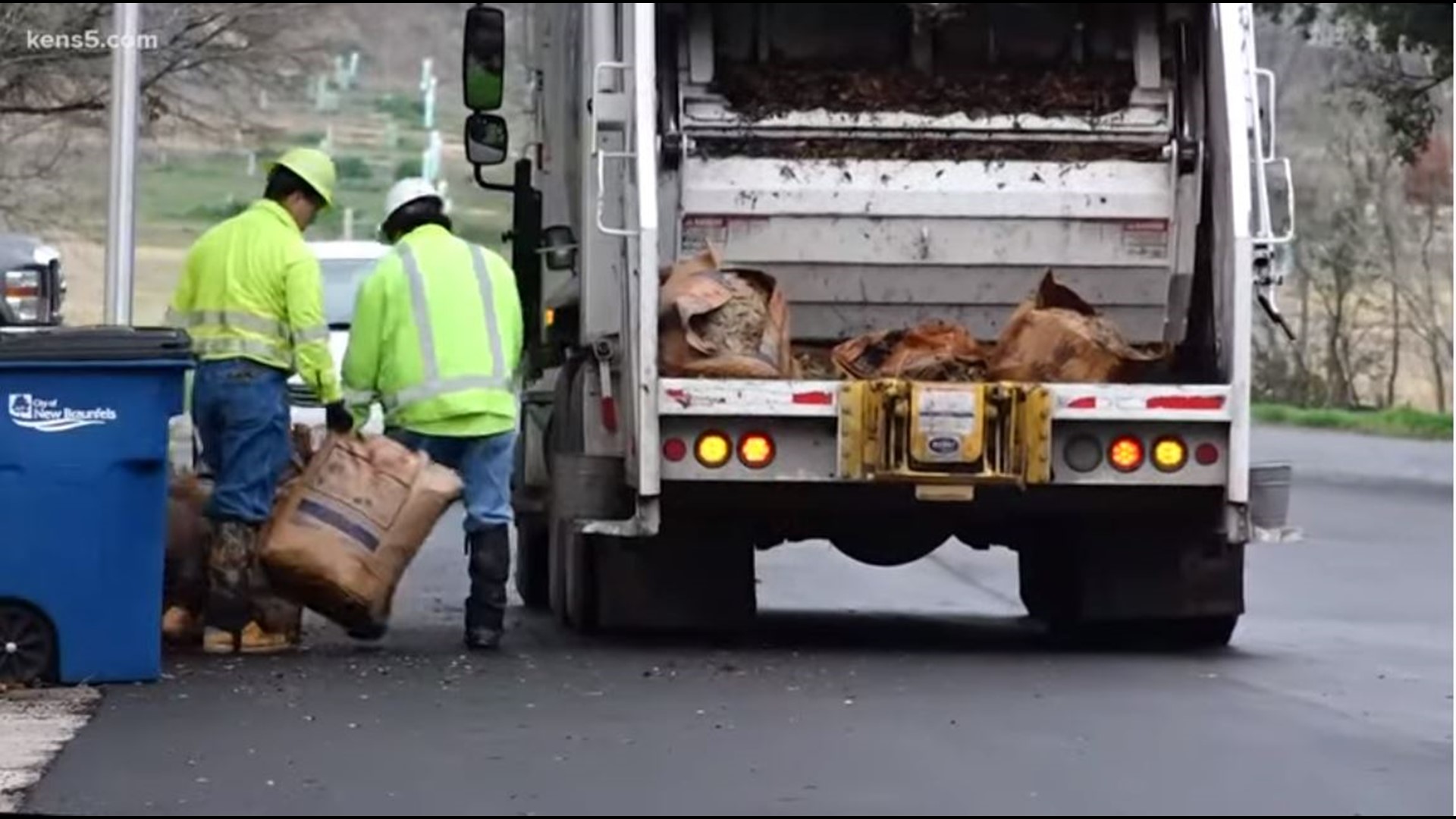 The law, meant to help minimize city employees often on the roads, also applies to trash and recycling collectors.