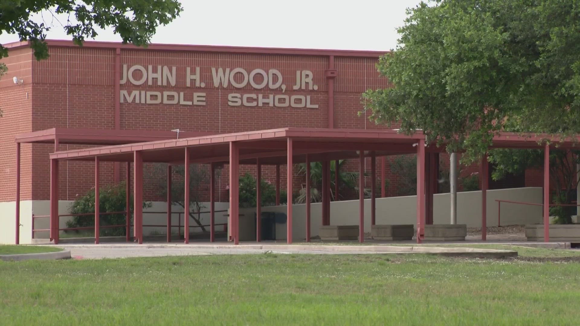 The middle school teacher was conducting active shooter training on her own without authorization, the school's principal says.