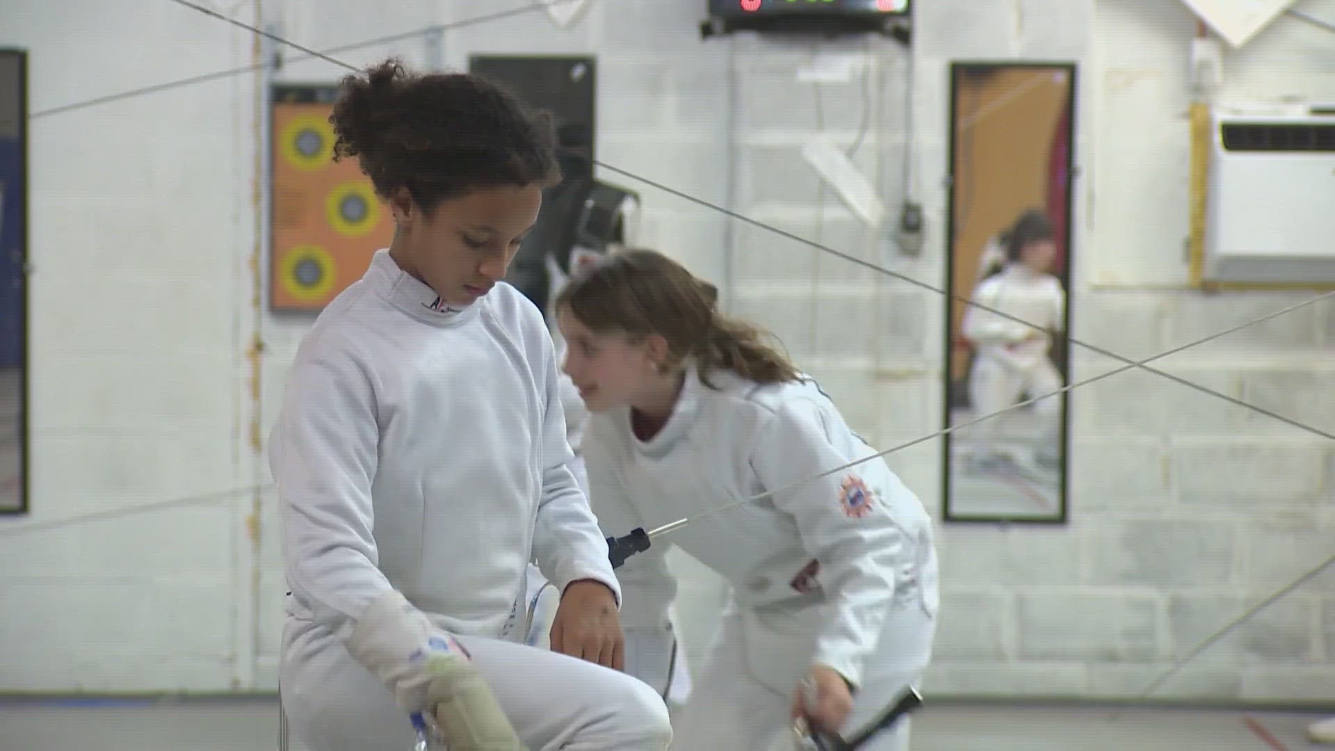 Young Reagan uses her losses to fuel her toward her wins in fencing.
