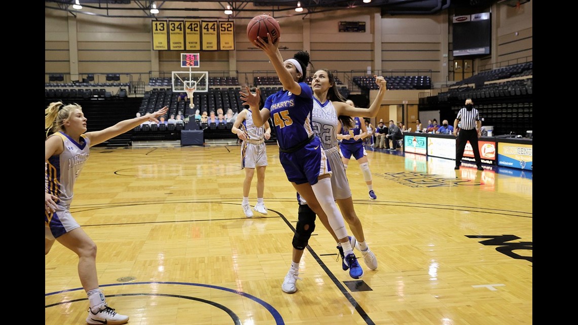 St. Mary Rattlers St. Mary's University Rattlers women's basketball team defeats Angelo ...