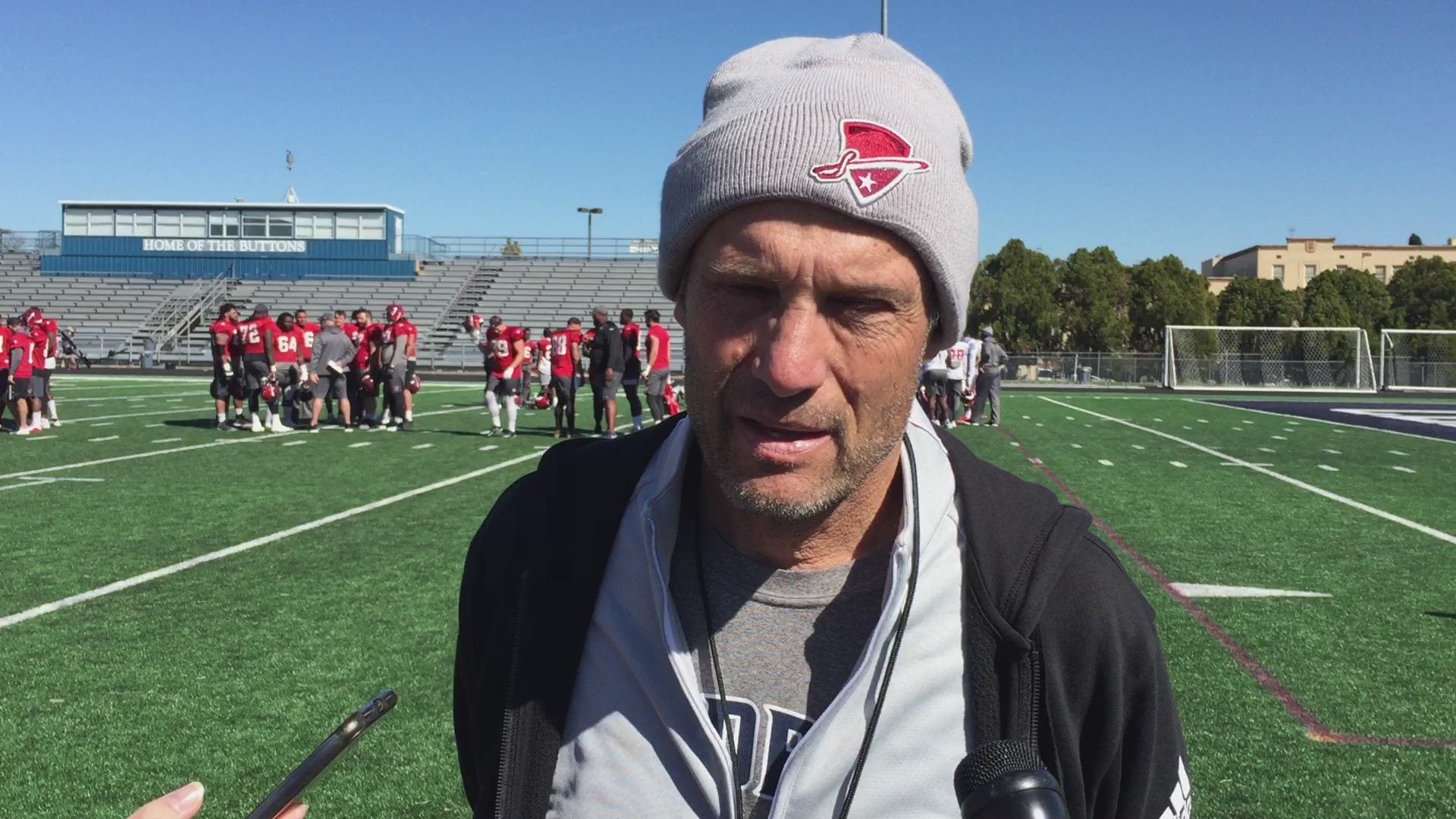 Commanders coach Mike Riley on starting a team from scratch