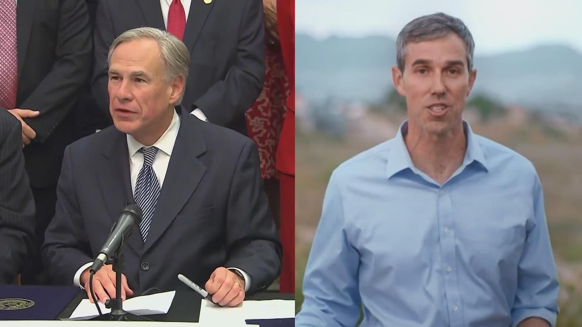 A recent poll from the University of Houston showed a 13% gap between Beto O'Rourke and Greg Abbott, although other polls have a smaller difference.