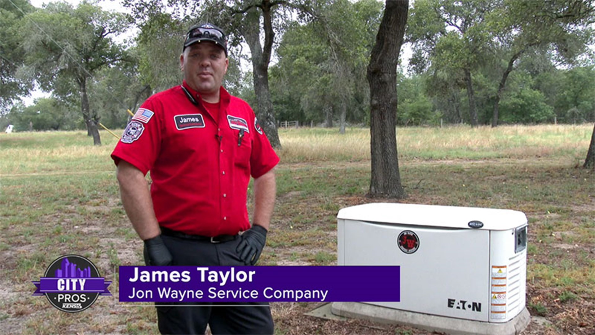 A generator system provides power automatically for your home when there's an outage. Jon Wayne helps make sure your unit is ready to go when you need it.