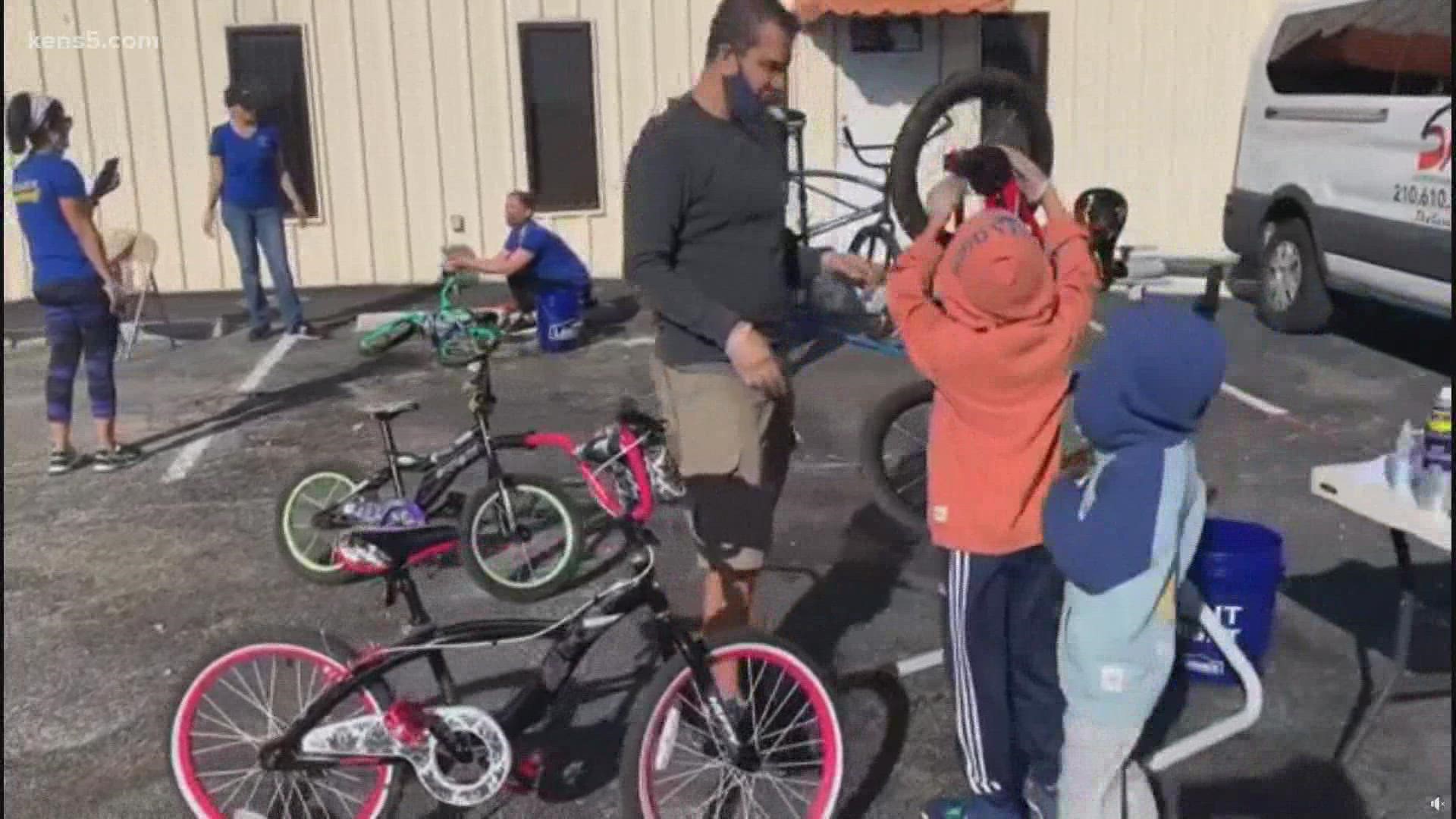 18 volunteers are needed for the Earn-A-Bike program this Saturday.
