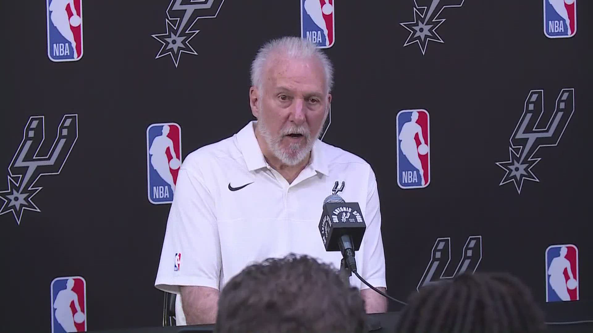 "The city has always had a love affair with the Spurs."