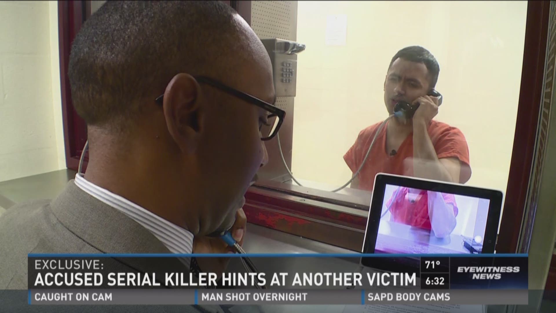 Accused killer talks about alleged killings