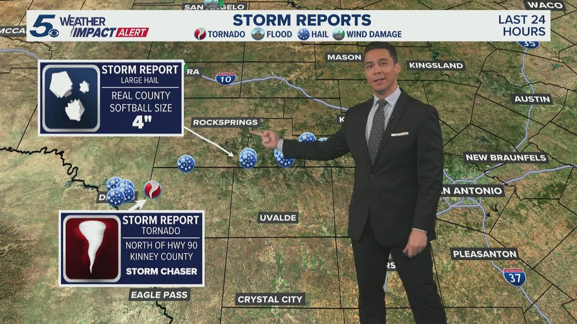 Tracking rain totals from overnight storms | KENS 5 Weather Impact ...