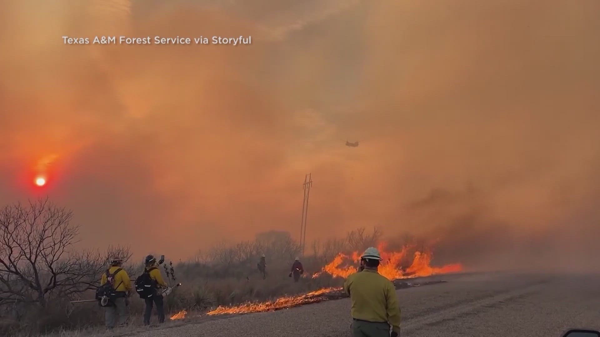 A series of deadly wildfires have burned for nearly three weeks, destroying farms and ranches in several counties.