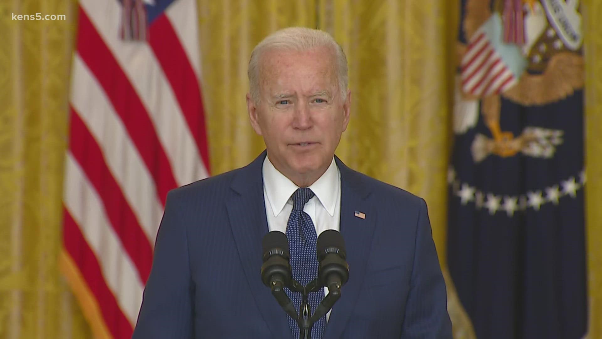 President Biden said Thursday that the military will retaliate against ISIS for Thursday's attack.