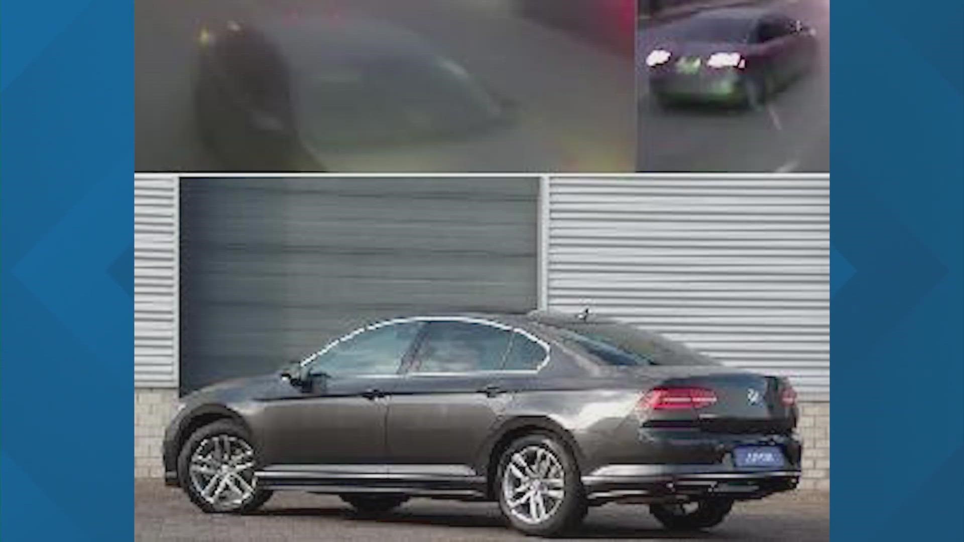 Two cars were reportedly racing when one of them hit the cyclist.