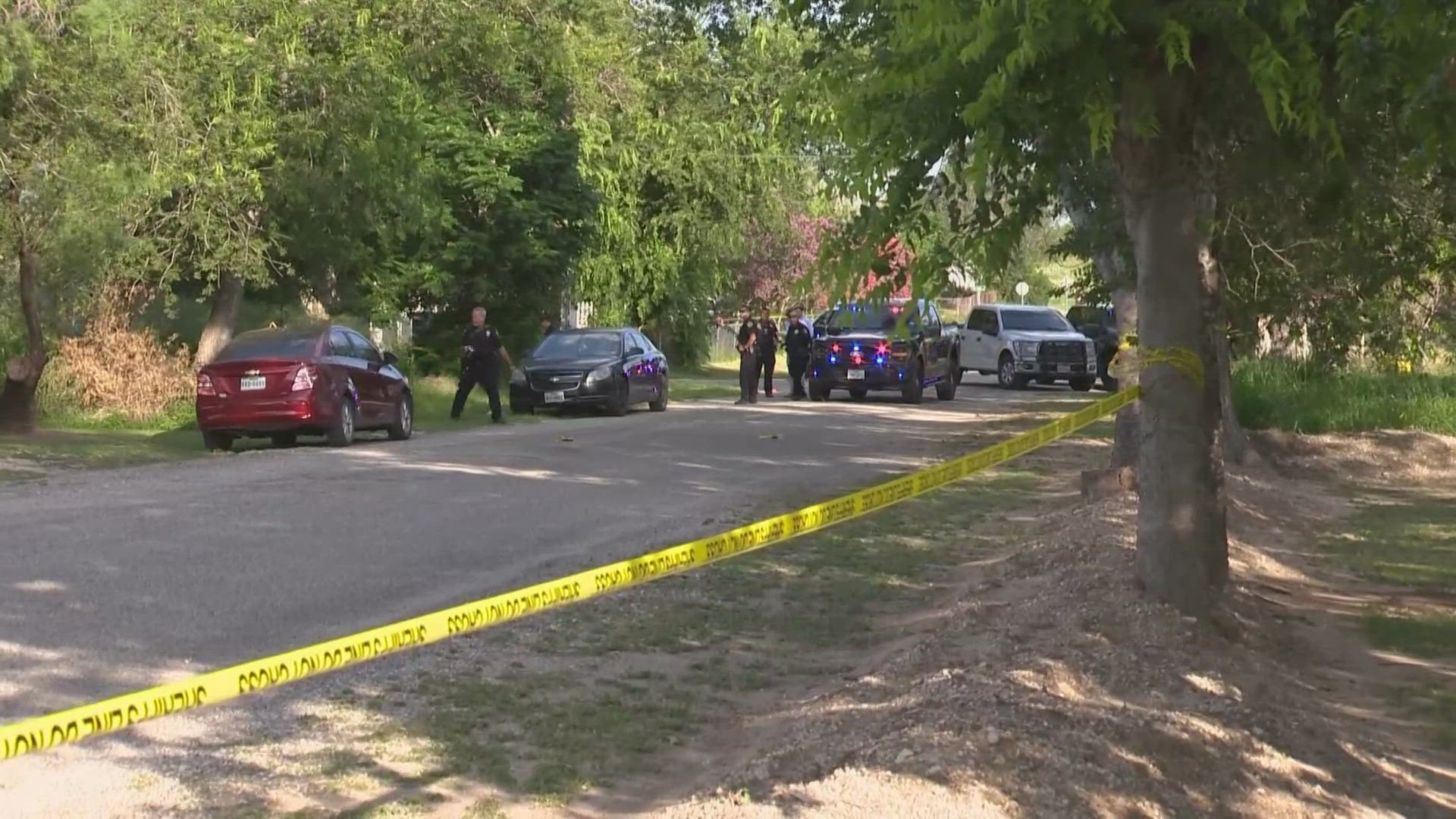 The unidentified suspect had pulled out a weapon when the officer fired and hit him, according to Police Chief Marco Peña.