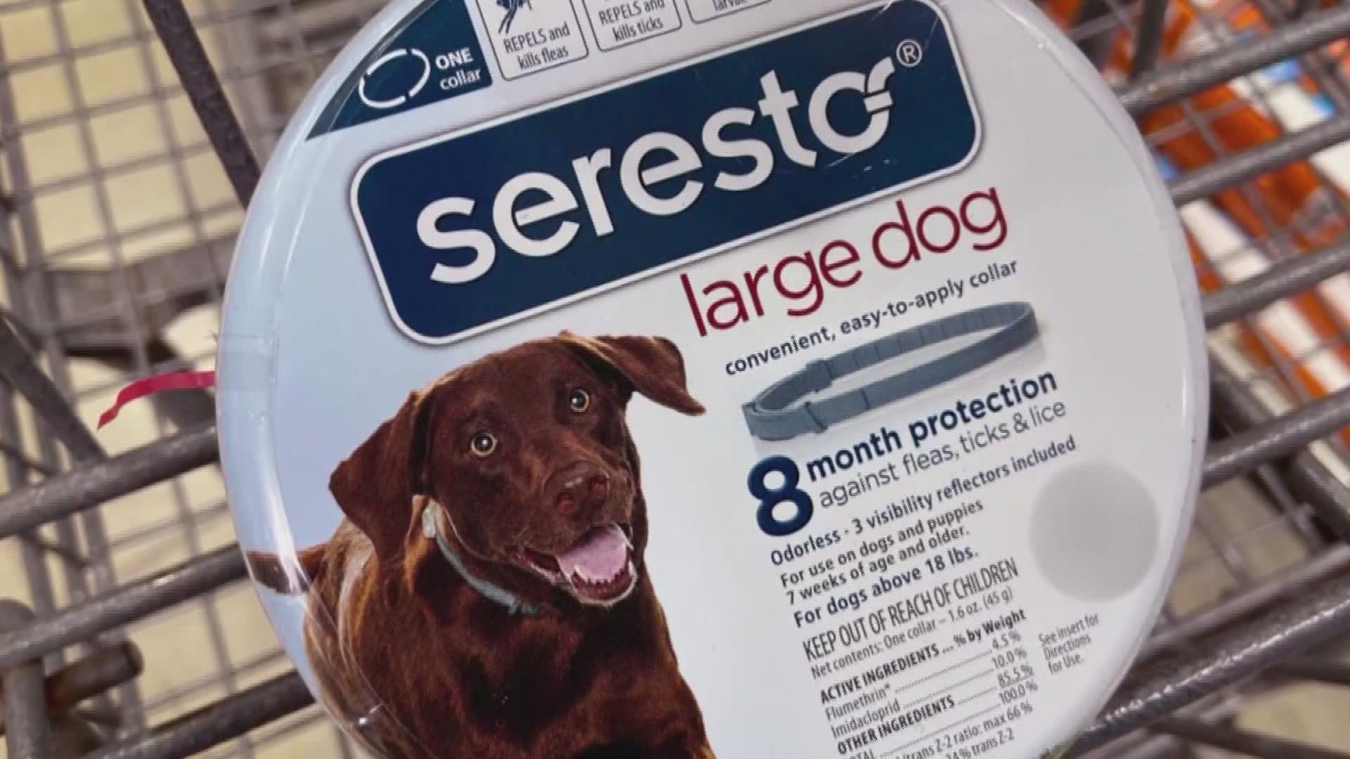 "This particular collar has caused 100,000 incidents reported to the EPA, and over 2,500 pet deaths," a lawmaker said about Seresto.
