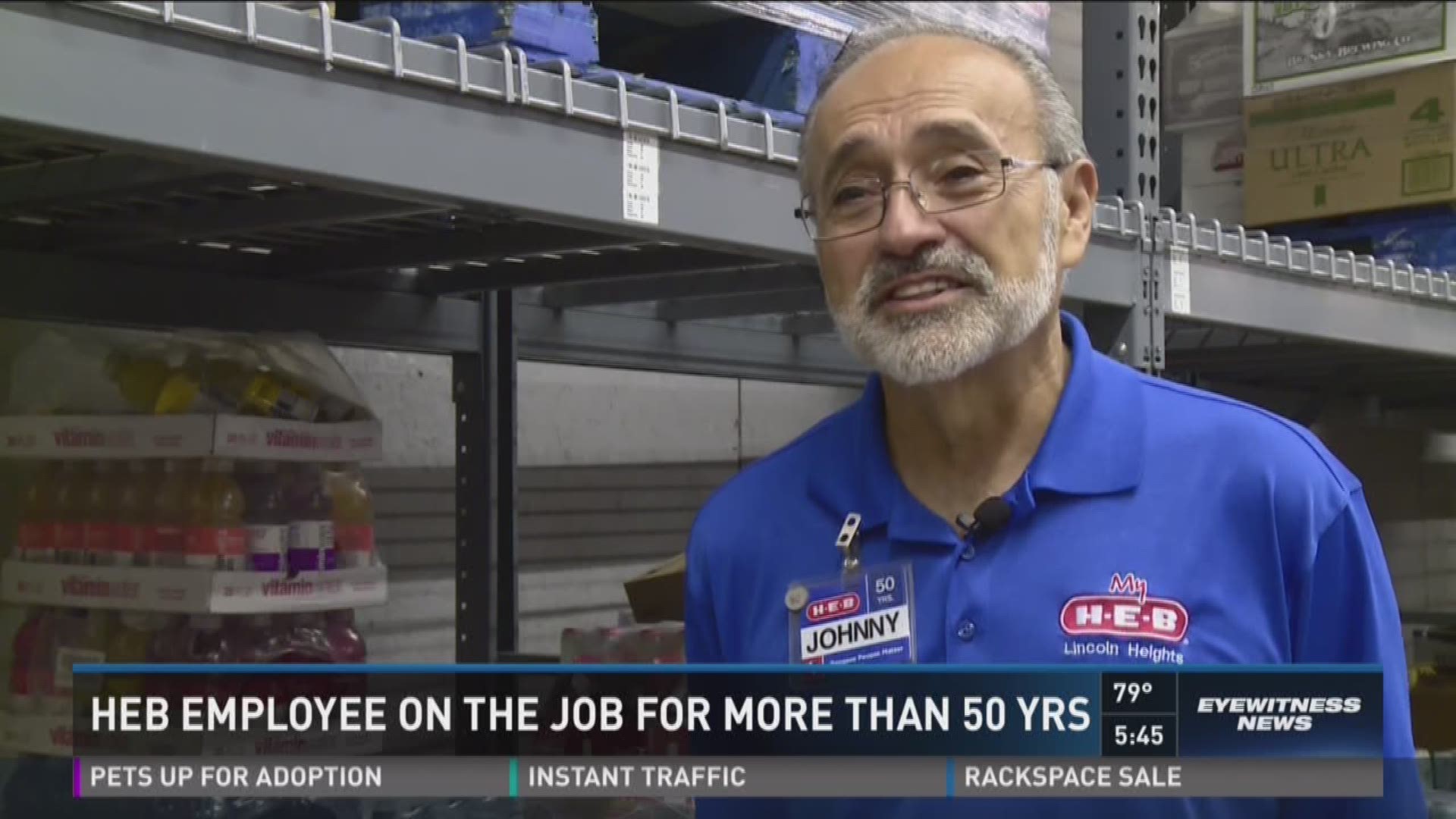 LOVE MY JOB: HEB employee reaches 50-year anniversary