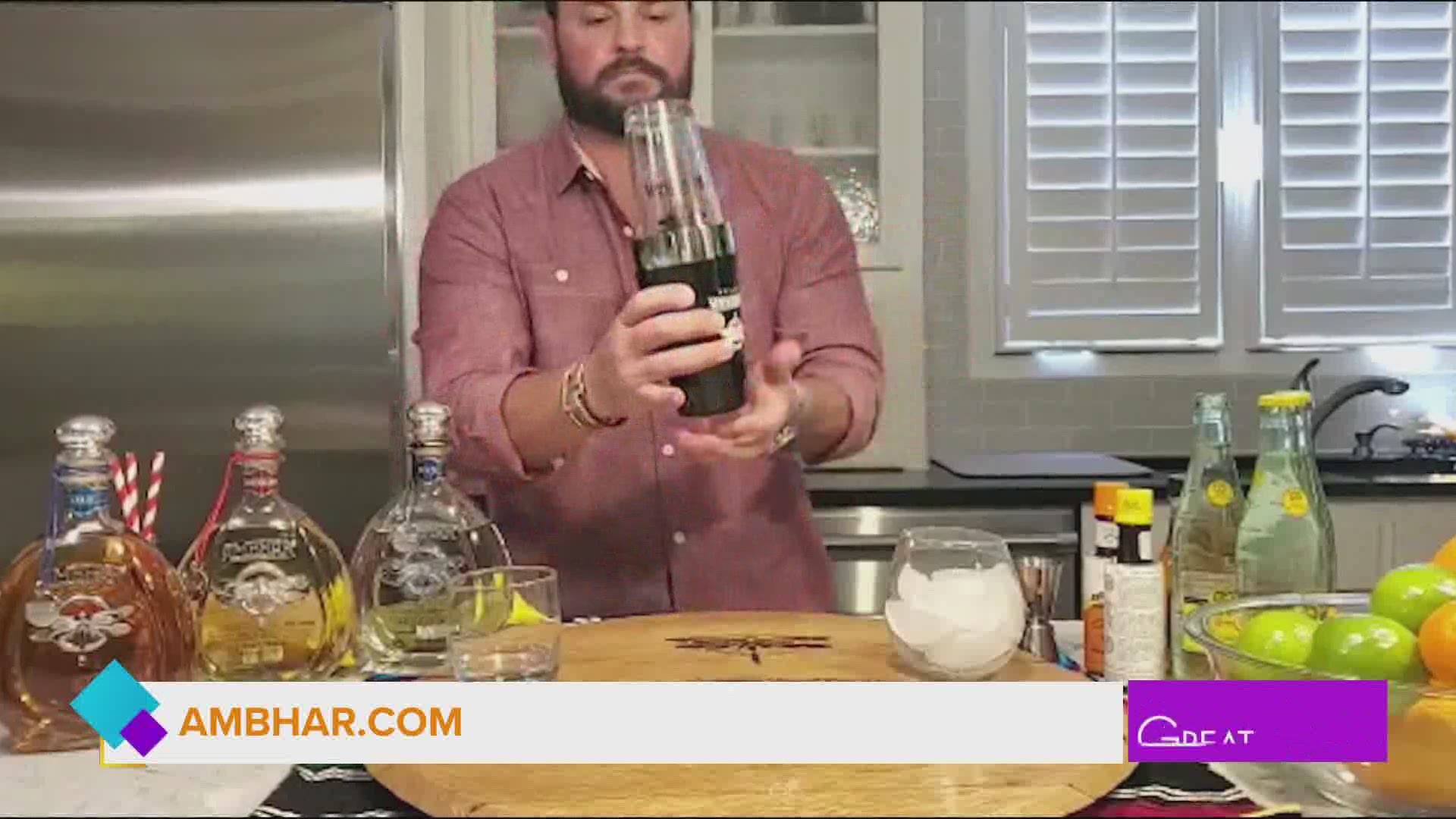 Ambhar Tequila is helping us celebrate National Tequila Day with some amazing drink recipes you can make at home!