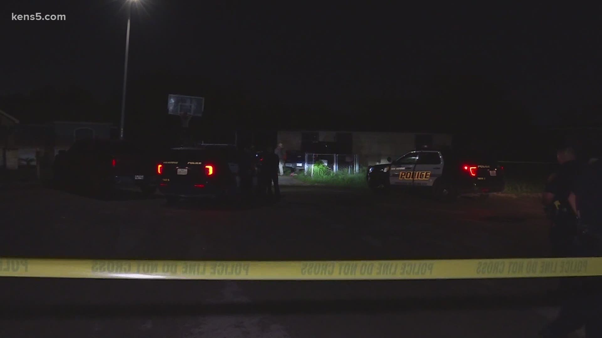 A man was arriving home from work when a suspect came around the back of his house and shot him, the San Antonio Police Department said.