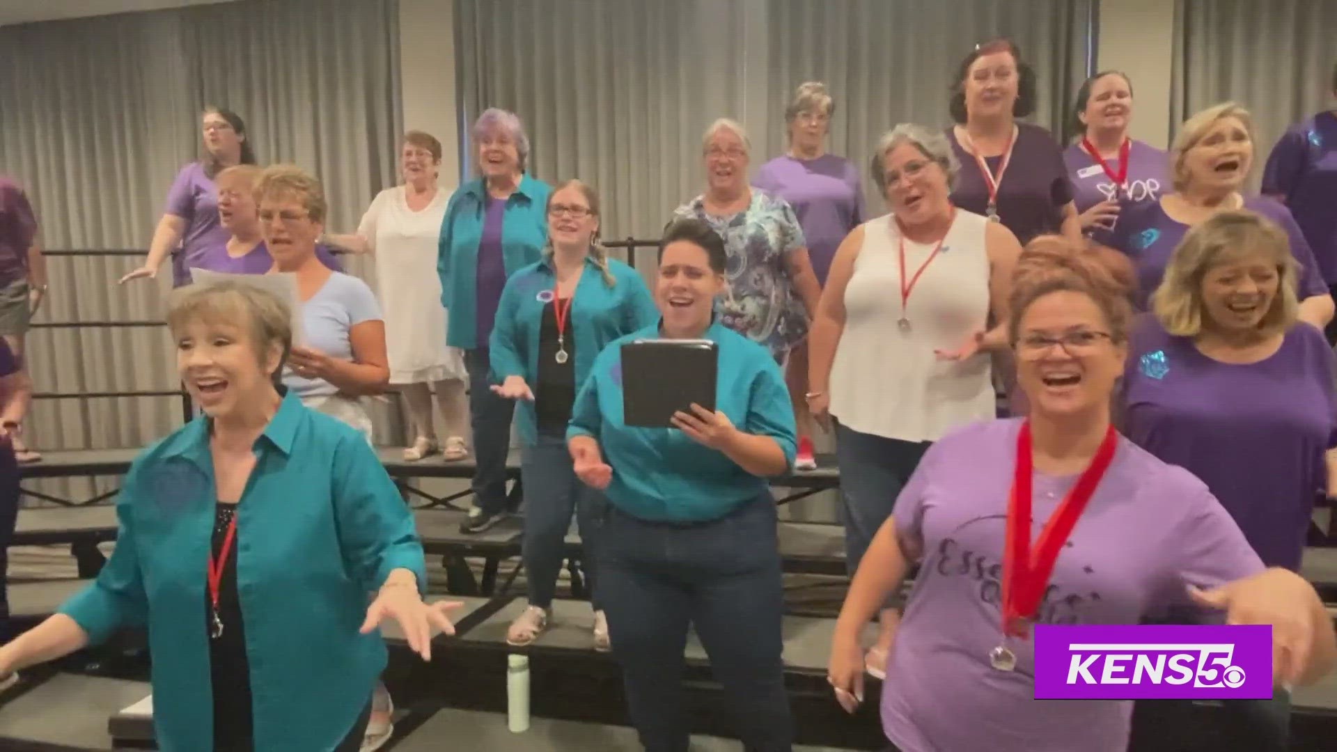 Clarke speaks with members of The Alamo Metro Chorus to see how they're bringing harmony to San Antonio.