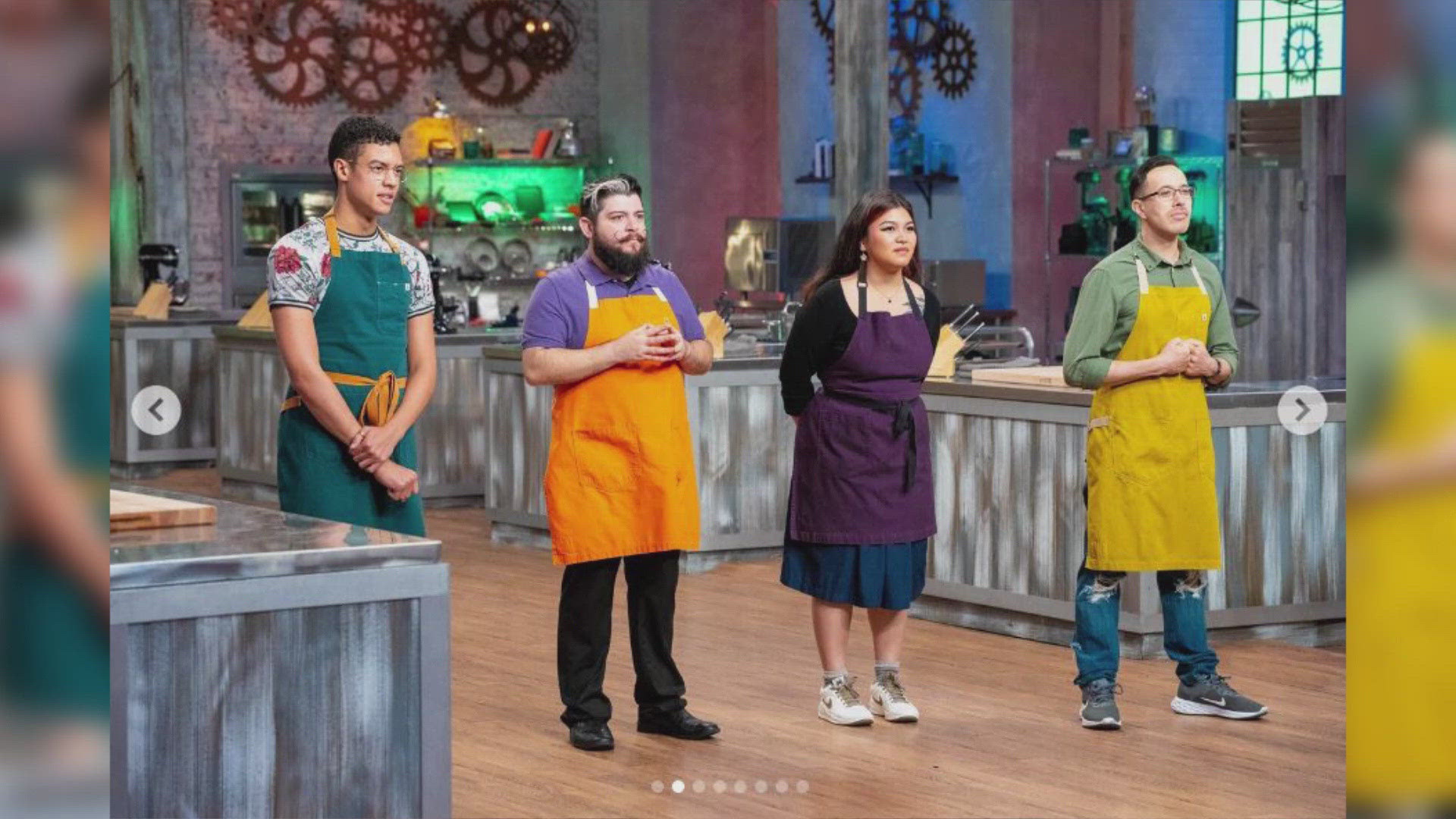 Manny Martinez, who's the owner of "The Grim bakers"  in San Antonio, was named this year's winner of the Halloween Baking Championship.