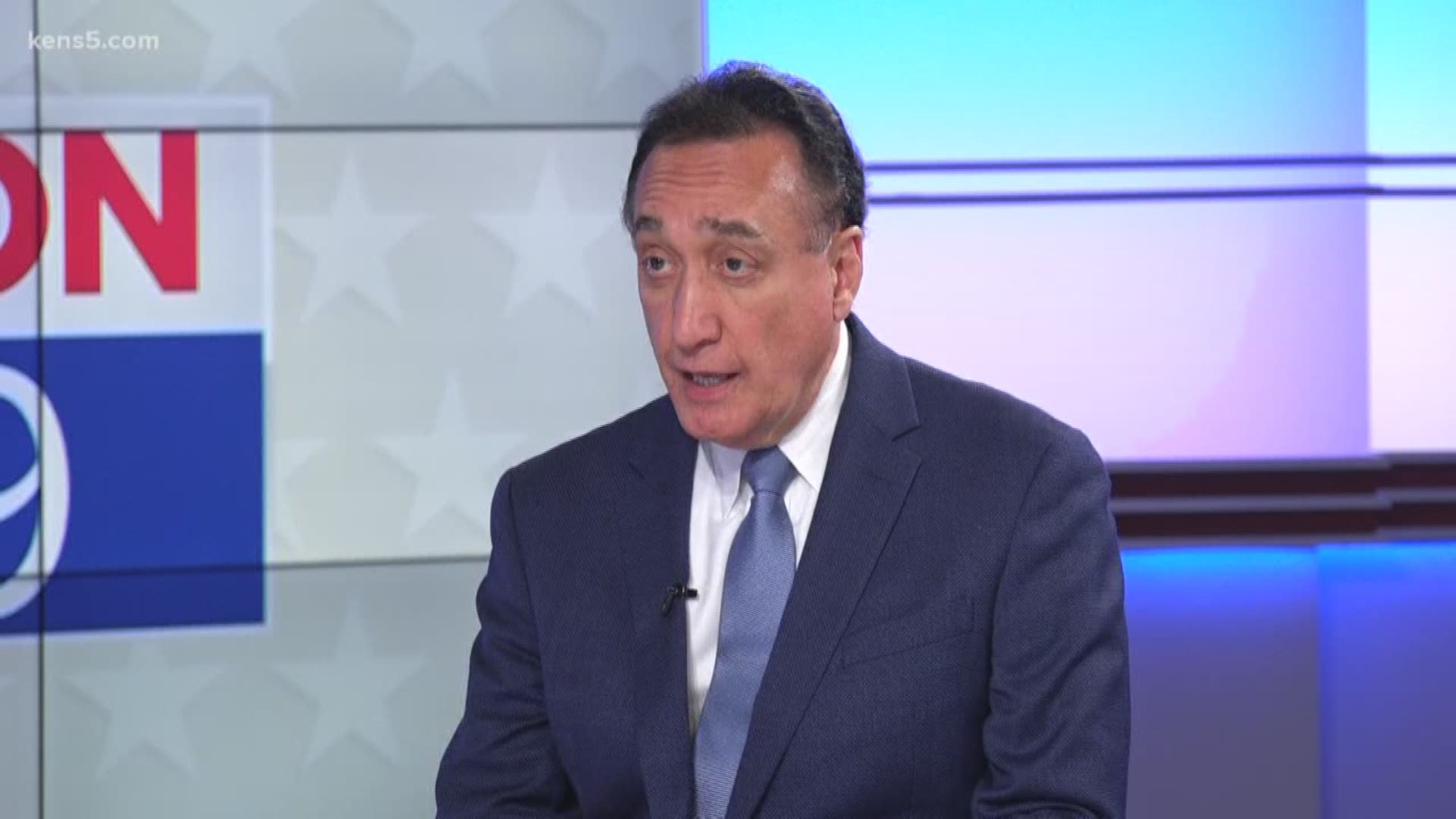 Henry Cisneros visited the KENS 5 Studios on Election Day to discuss the factors resulting in Saturday's outcome.