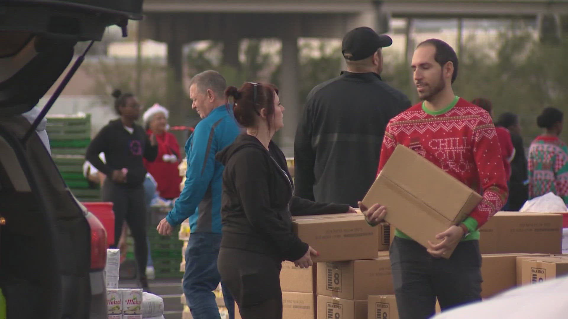 SAFB is holding donation drive to cover 29 counties in South Texas. 