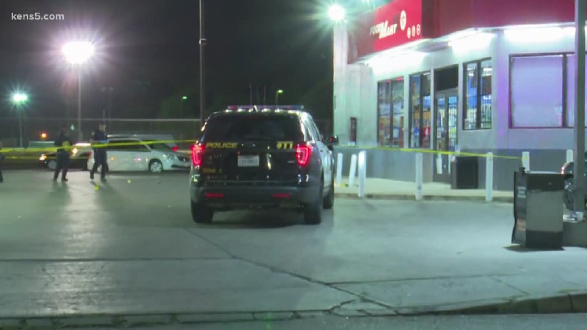 Police say the suspect and the victim got into an argument inside the gas station. The shooting happened just outside the convenience store, police say.
