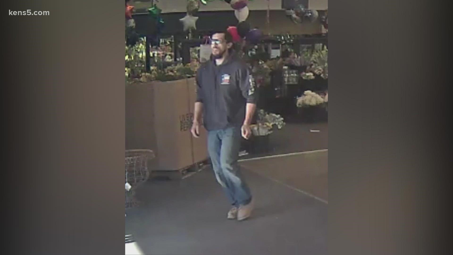 Police said it happened at the H-E-B plus! off of FM 306 in New Braunfels in January. There's a $4,000 reward for information leading to an arrest.