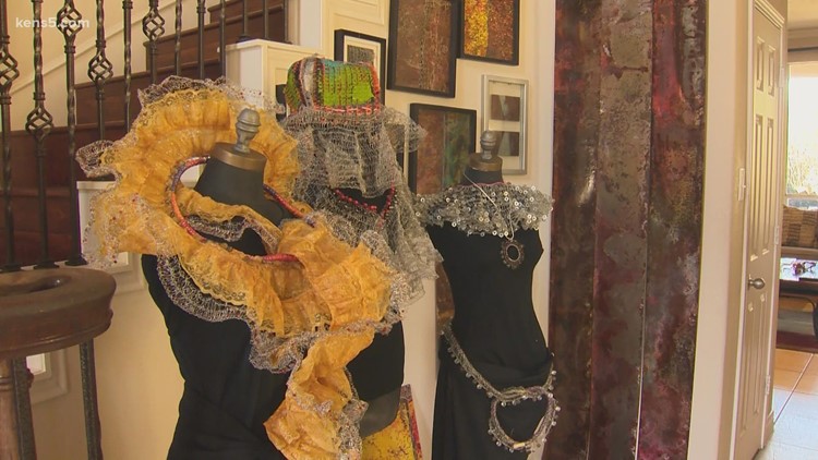 San Antonio artist honors Kenya's 1960's women empowerment movement through art work
