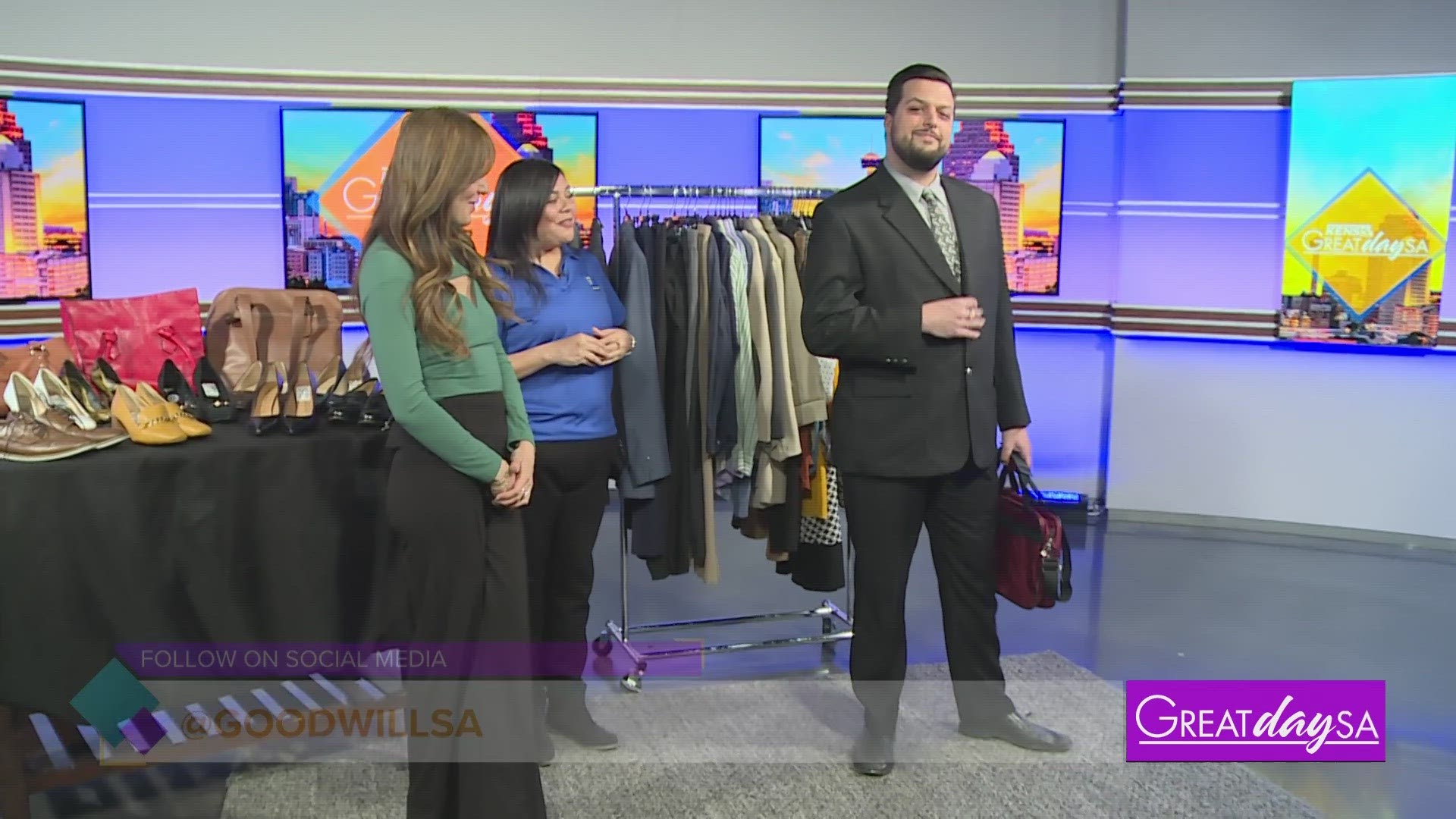 Libby Castillo with Goodwill San Antonio shares how you can get some great professional clothing that won't break the bank.