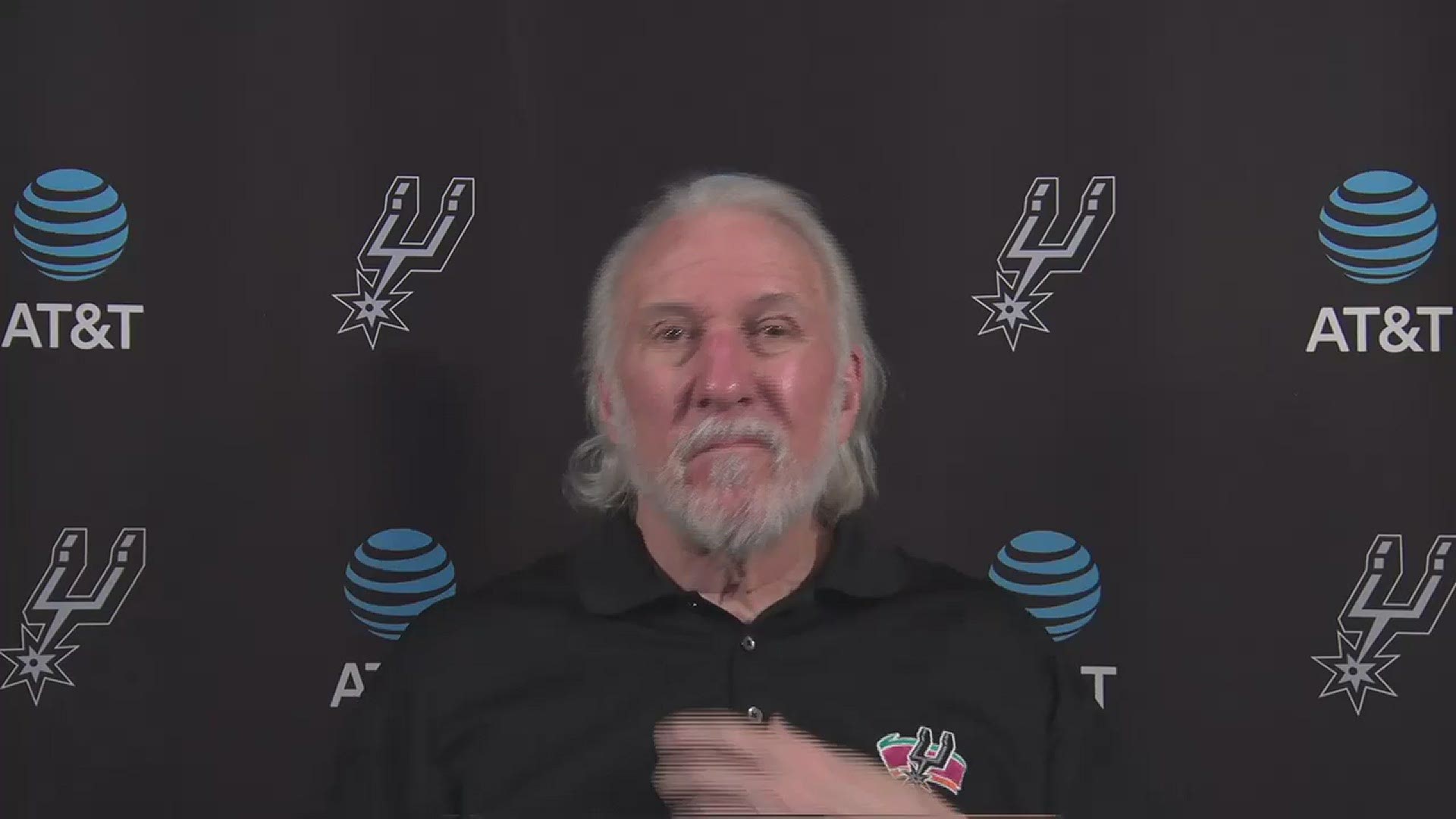 Pop said there were a few too many mistakes, but his guys played hard. He also spoke about LaMarcus Aldridge returning, and coming off the bench.