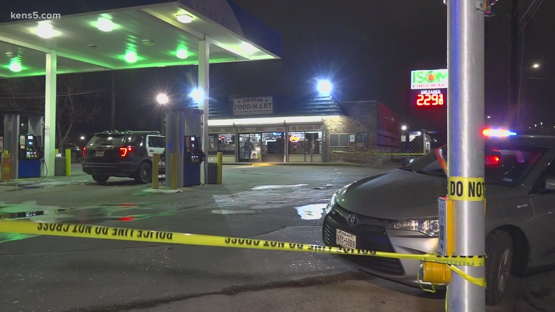 Police say a convenience store clerk shot an armed man who was stealing from his store.