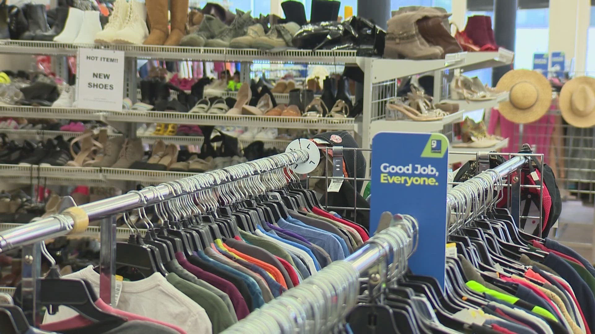 Goodwill is offering a ton of good deals for tax free weekend back-to-school shopping. This includes shoes, clothes, backpacks, school supplies and more.