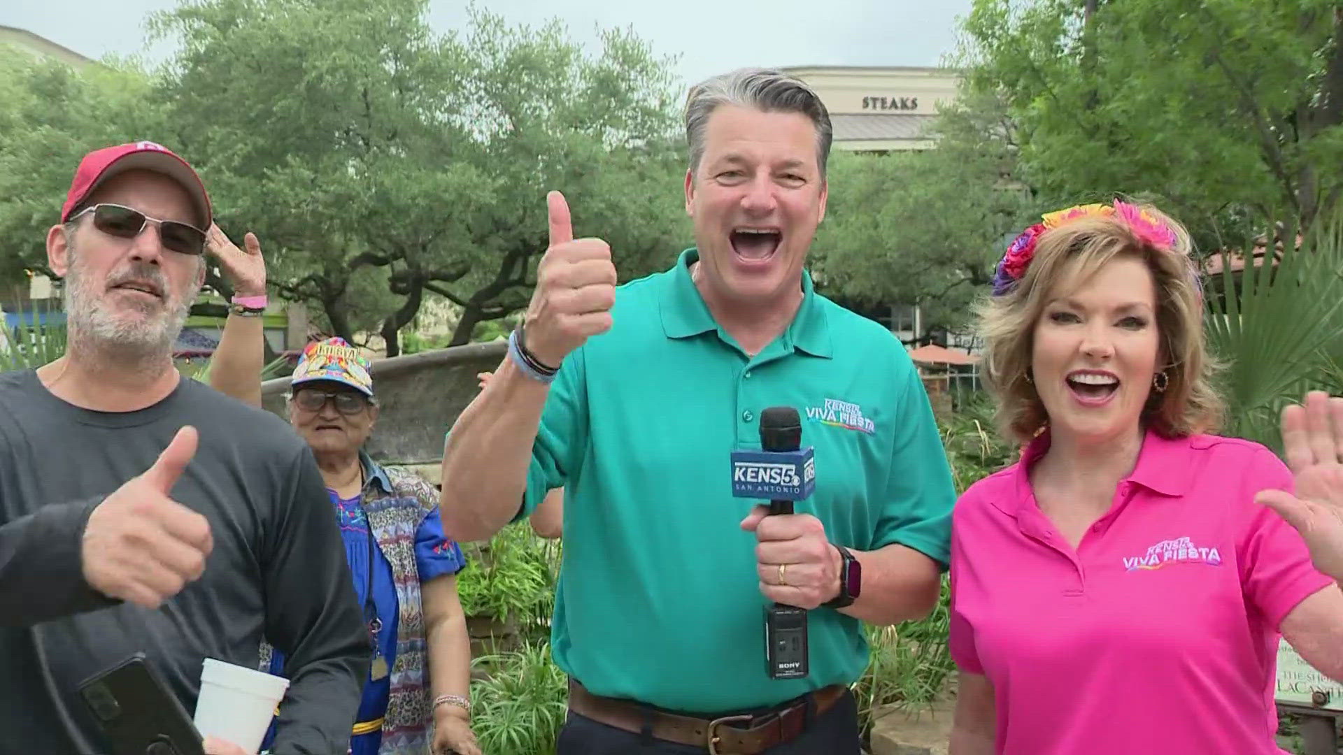 The KENS 5 crew was at the Palenque Grill at La Cantera. 