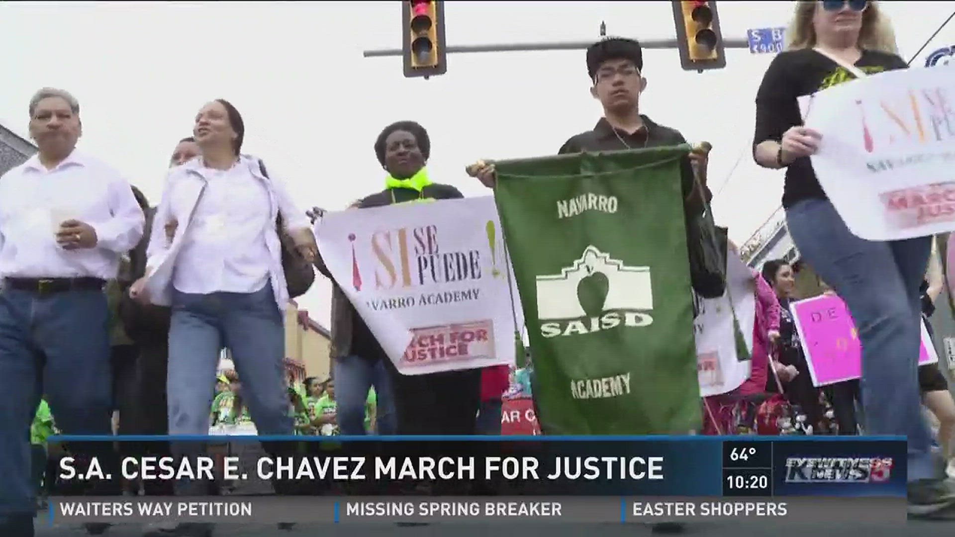 San Antonio Cesar E. Chavez March for Justice