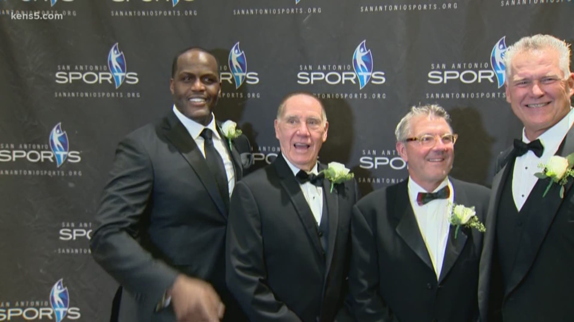 Former Spur Malik Rose, Lee product and two-time Super Bowl Winner Bruce Collie, Spurs physcian Dr. David Schmidt and Texas high school coaching legend Jim Streety joined the San Antonio Sports Hall of Fame Saturday as the 25th induction class into the hall.