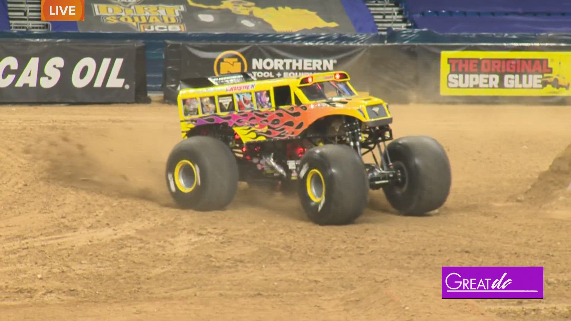 GDSA Producer Christen Urban checks out what’s going on at this year’s Monster Jam! 