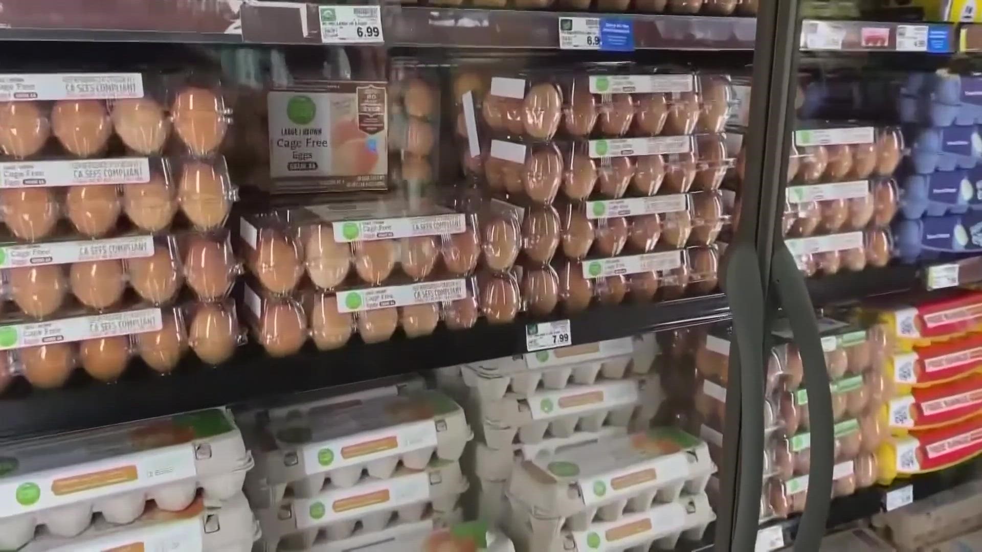 There are calls for a federal investigation into the skyrocketing price of eggs.