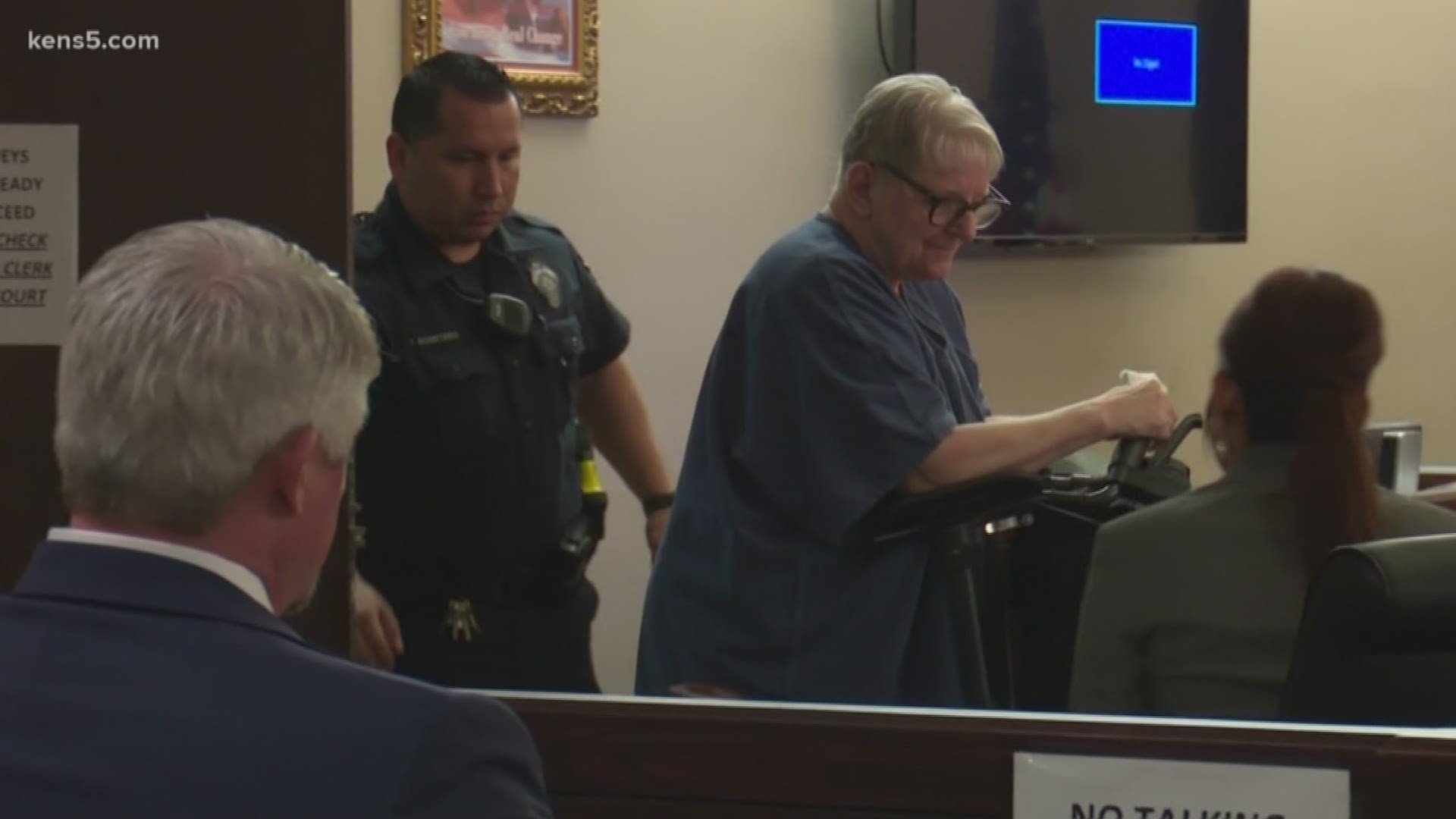 Convicted baby killer Genene Jones made a court appearance Thursday regarding another child's death.