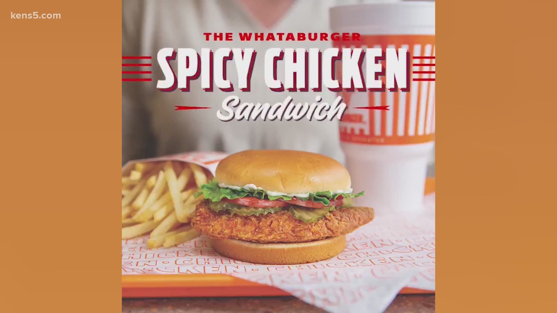 Whataburger is jumping into the chicken sandwich wars with its spicy chicken sandwich, which will only be available for a limited time.