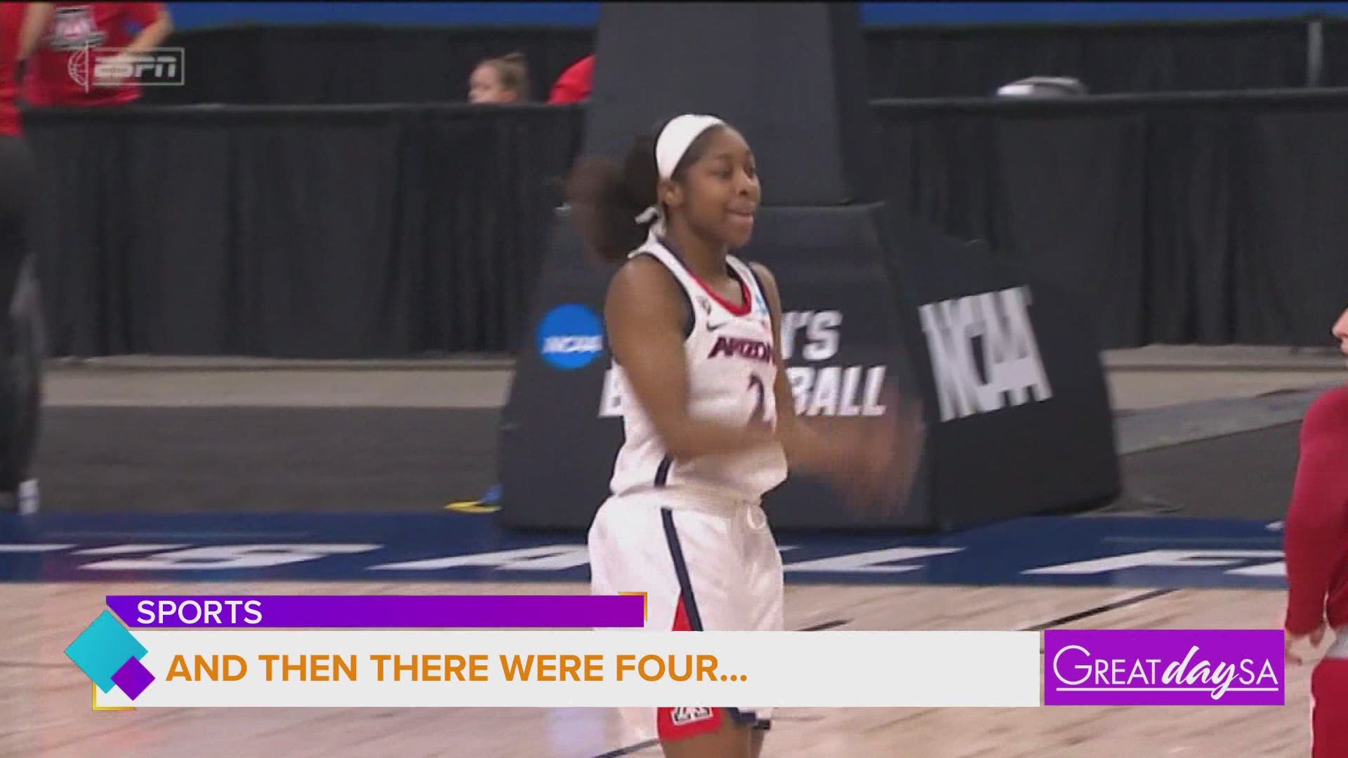 The Women's Final Four is happening this Sunday! That and more in today's sports.