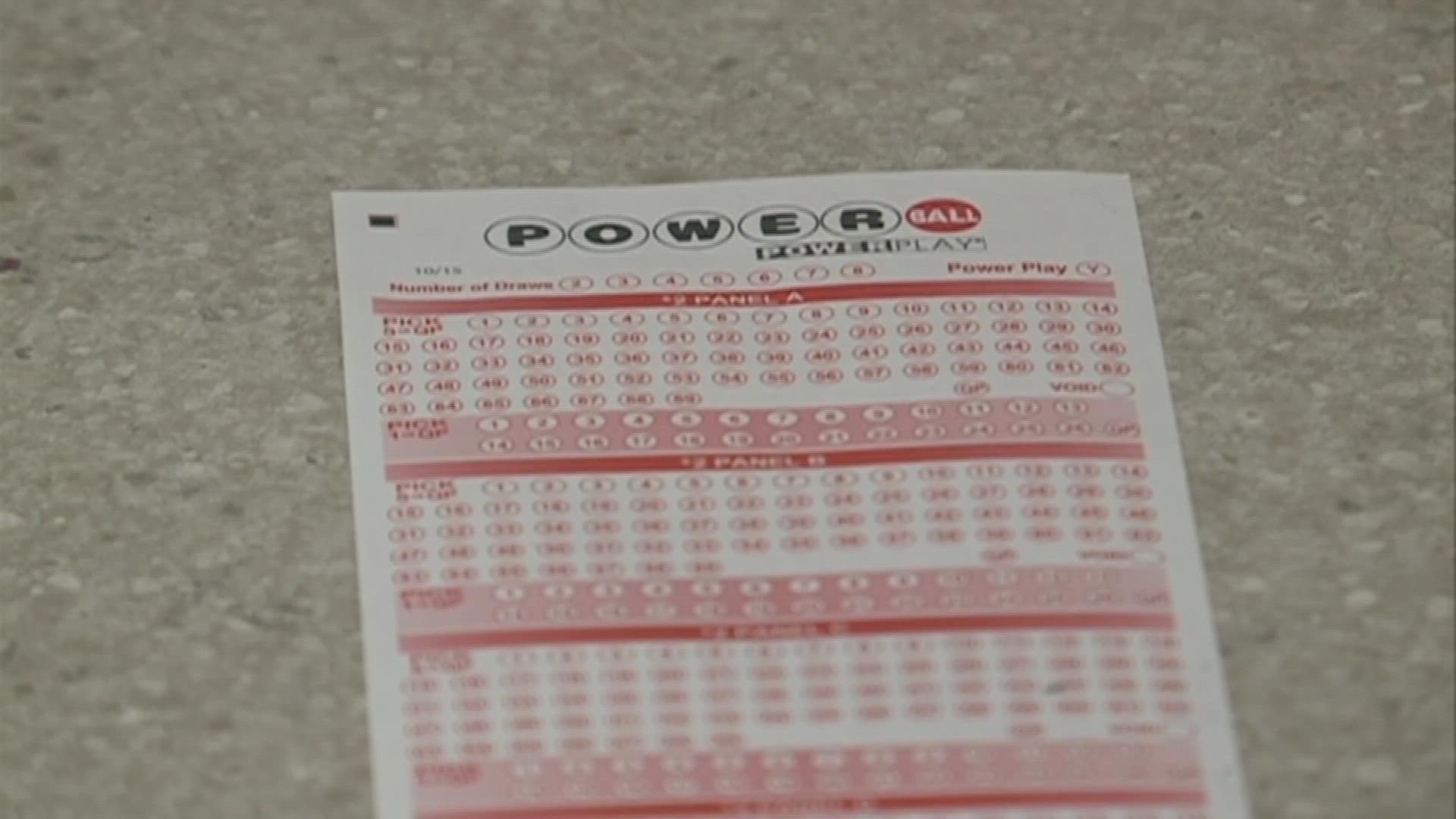 matching numbers on powerball