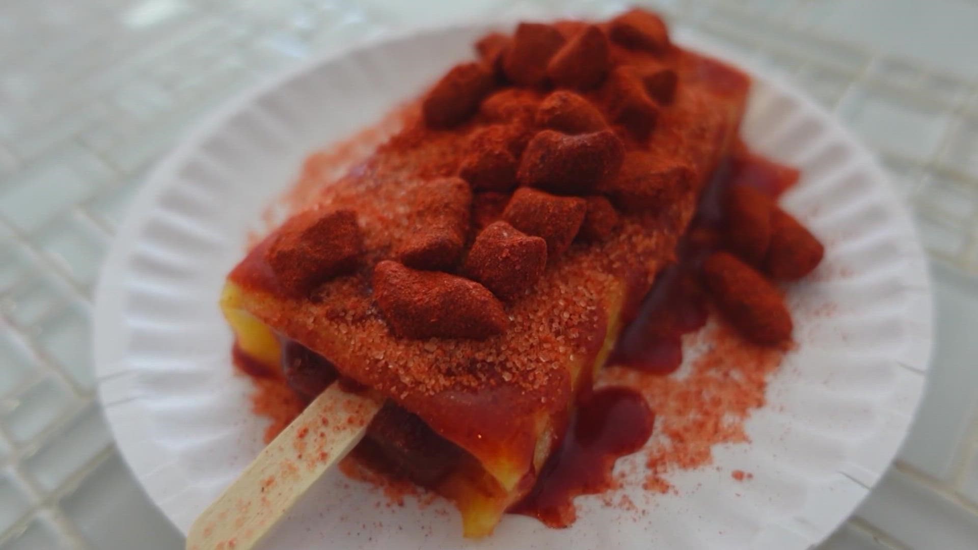 A San Antonio paleta business has more than three dozen flavors of tasty treats, from which to choose, but they can also give them an extra twist.