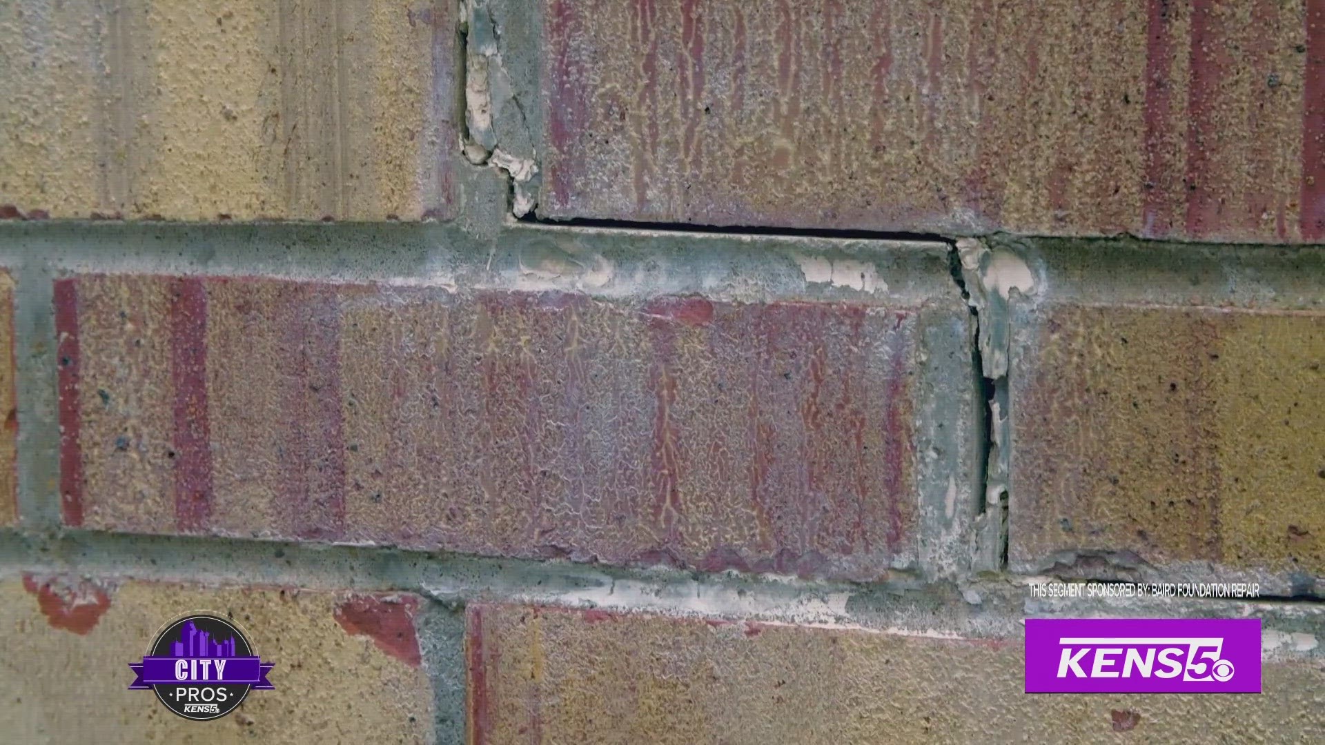 Warning signs of a worn home foundation. [Sponsored by: Baird Foundation Repair]