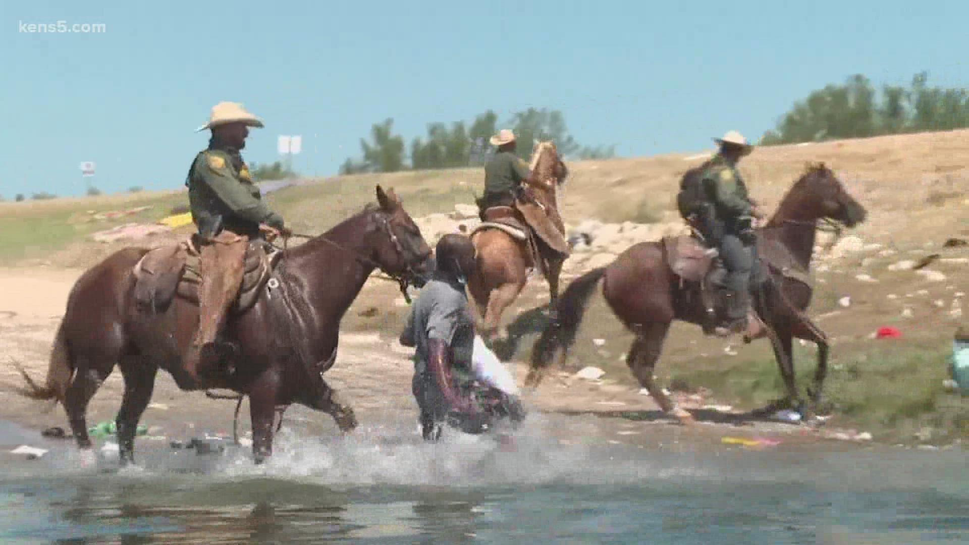 Hundreds of DPS troopers have been deployed to Del Rio, along with 600 federal agents.