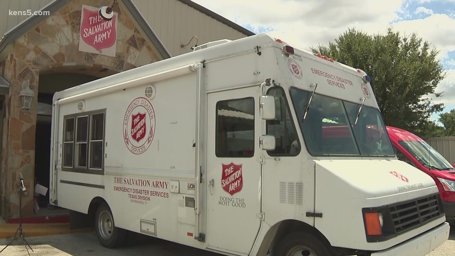 Salvation Army San Antonio and The San Antonio Food Bank said they are ready to respond to help people affected by the tropical storm.