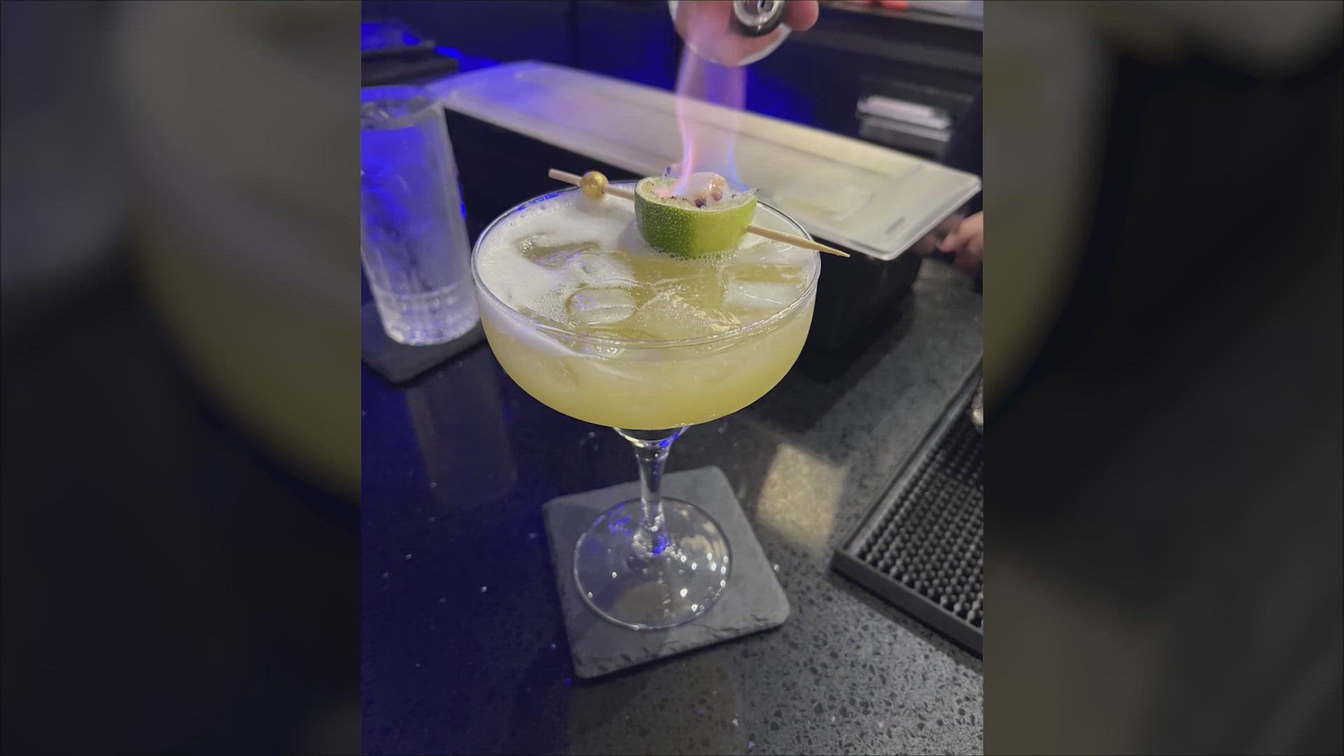 The lawsuit claims a 'Twisted Trick' bartender poured too much Everclear into the cocktail before lighting it with a torch, spreading the fire like a flamethrower.