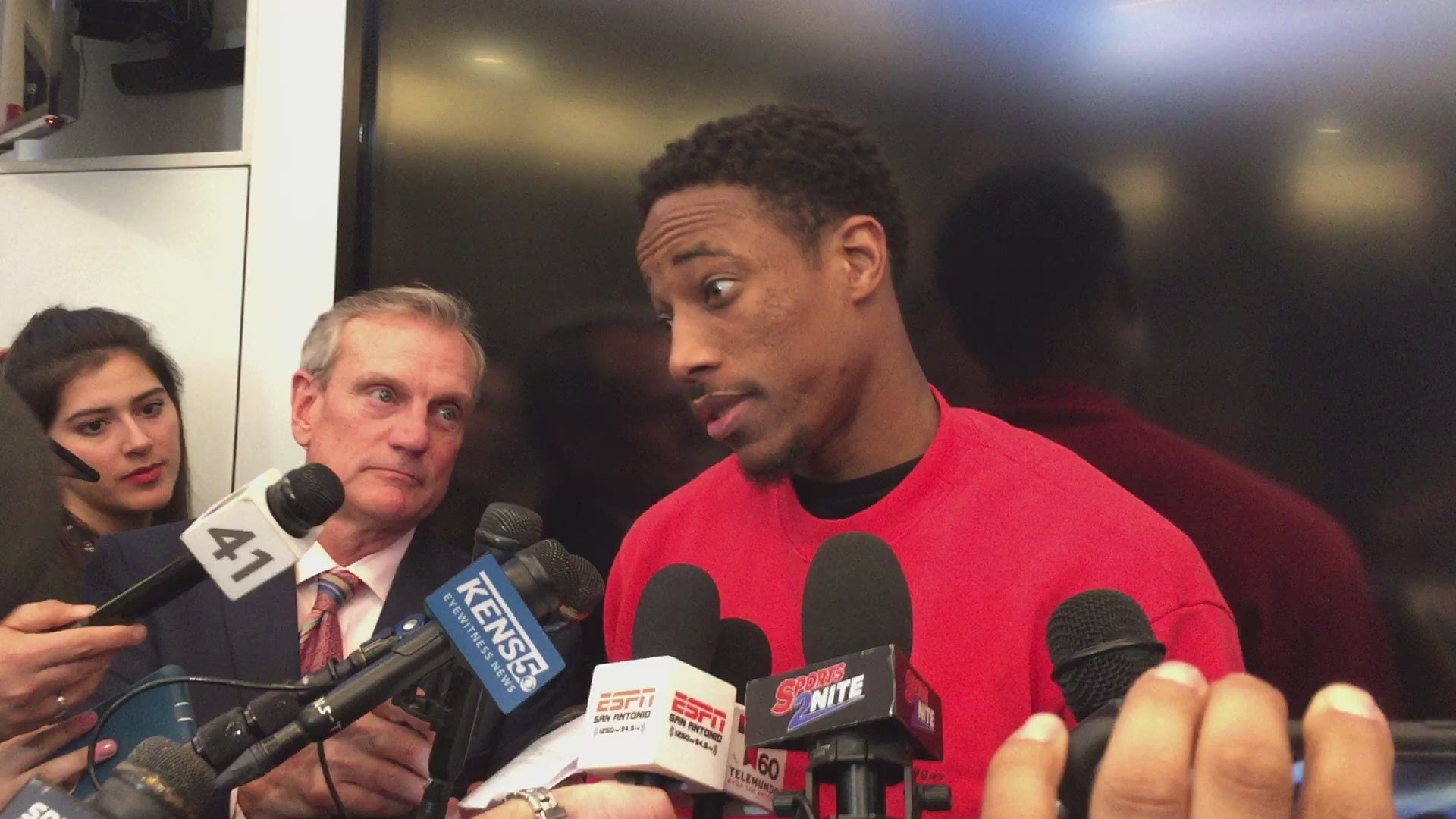 All-NBA guard DeMar DeRozan on his first game with the Spurs