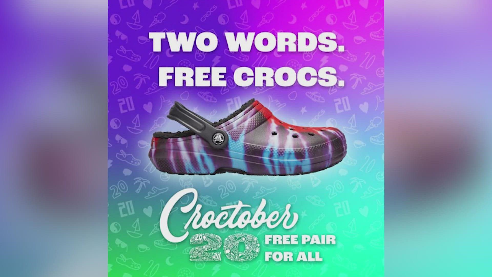 Love 'em or hate 'em, Crocs is giving away thousands of pairs of shoes |  