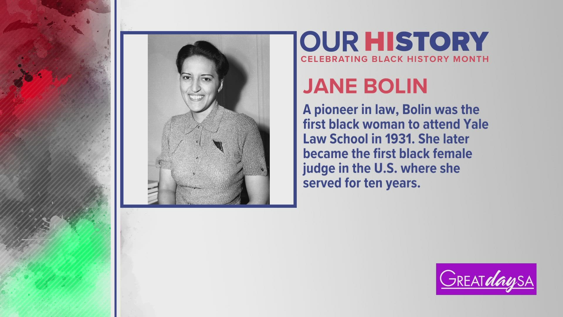 Celebrating, Jane Bolin, the first black woman to attend Yale